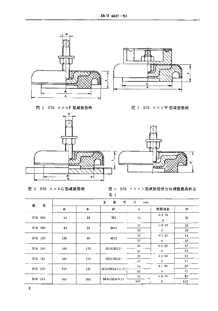 JB/T 6607-1993 标准预览