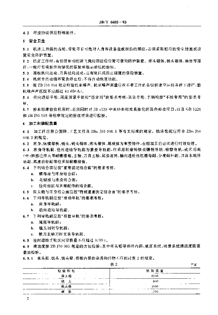 JB/T 6605-1993 标准预览