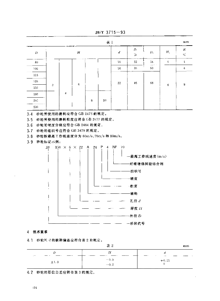 JB/T 3715-1993 标准预览
