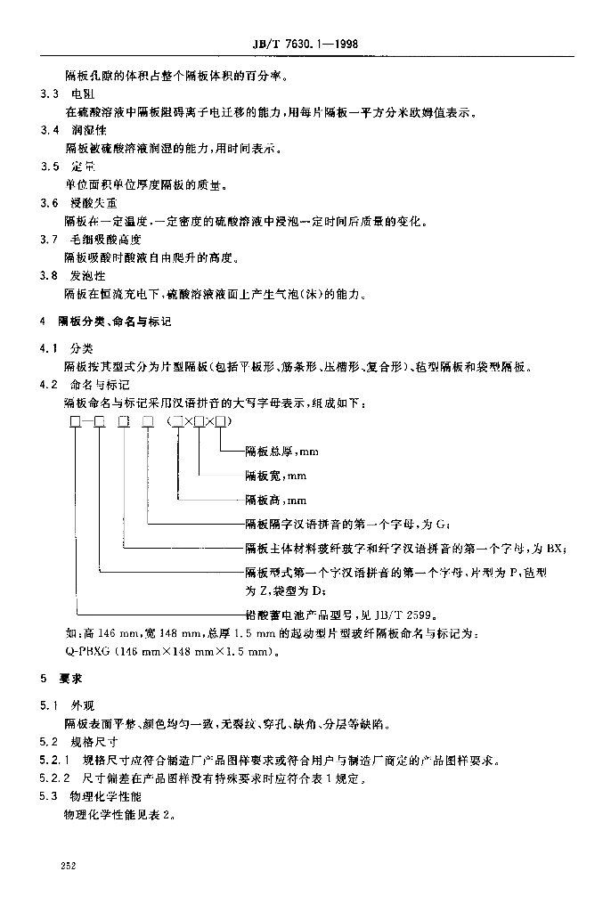 JB/T 7630.1-1998 标准预览