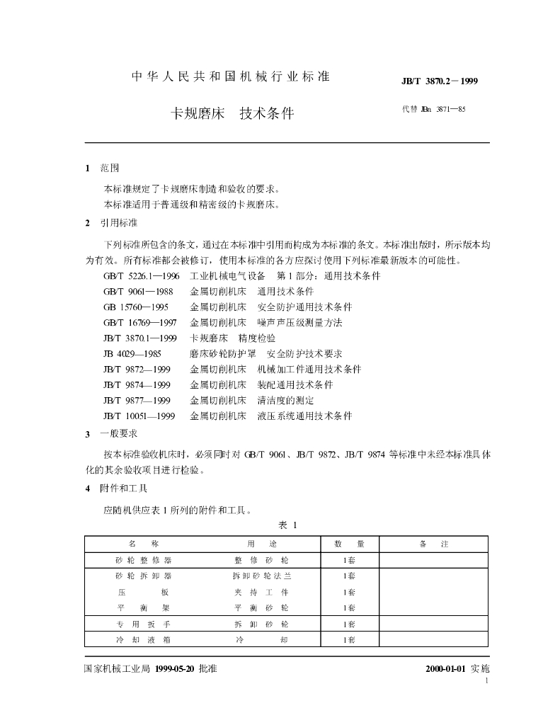 JB/T 3870.2-1999 标准预览