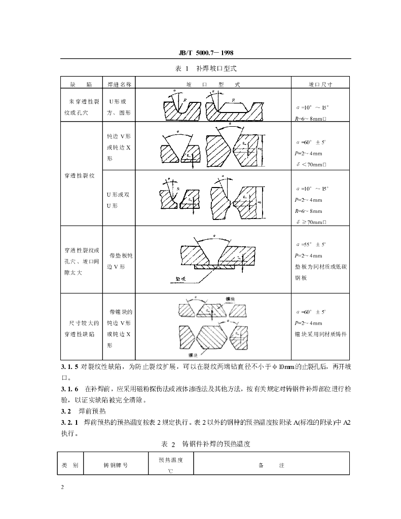 JB/T 5000.7-1998 标准预览