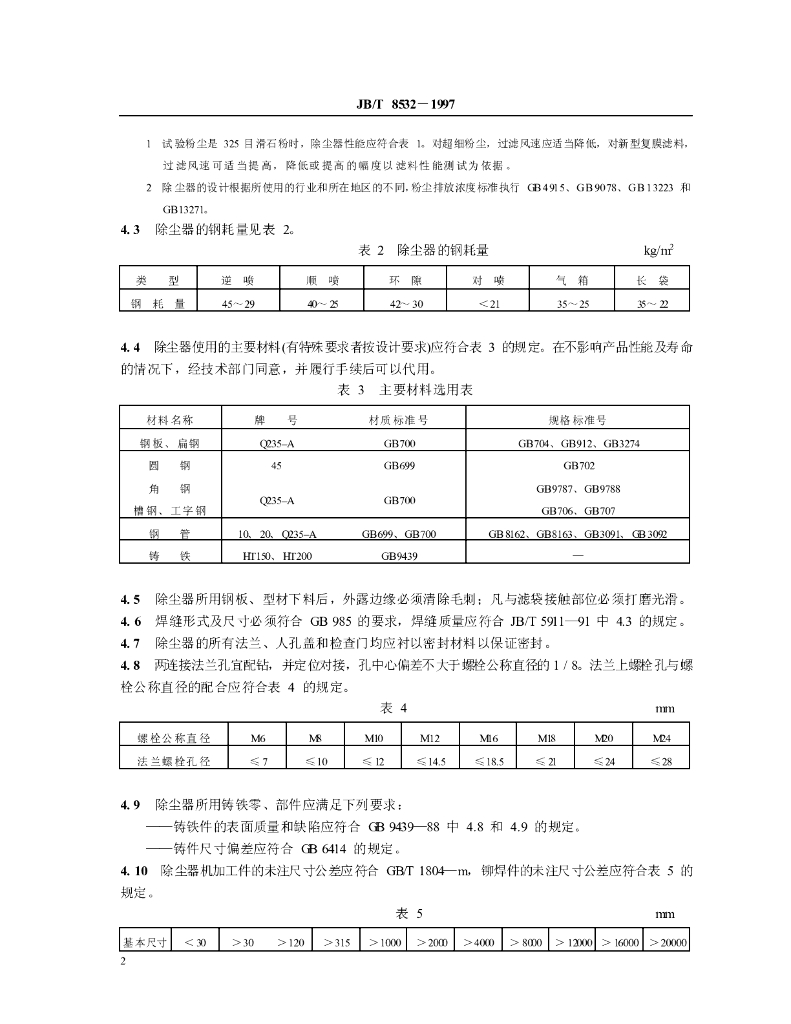 JB/T 8532-1997 标准预览
