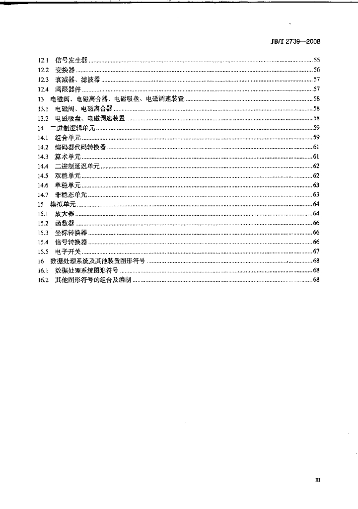 JB/T 2739-2008 标准预览