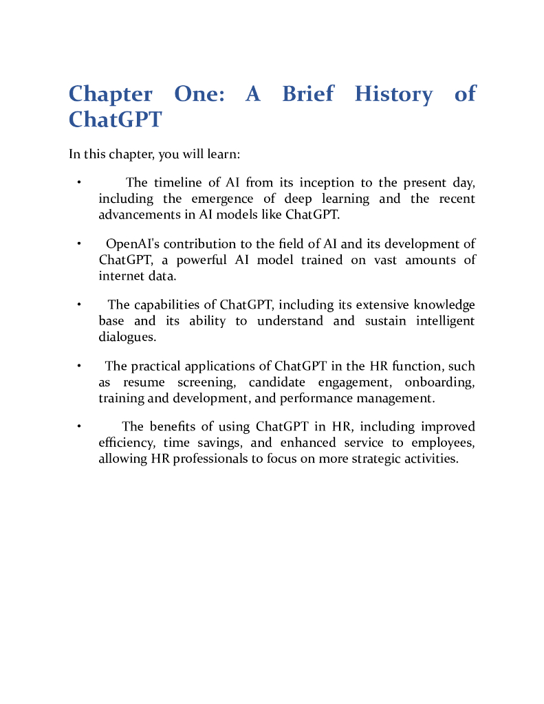 Matt Dunn：2024年用人工智能赋能HR：ChatGPT在人力资源专业人士中的深入指南报告（英文版）_第6页