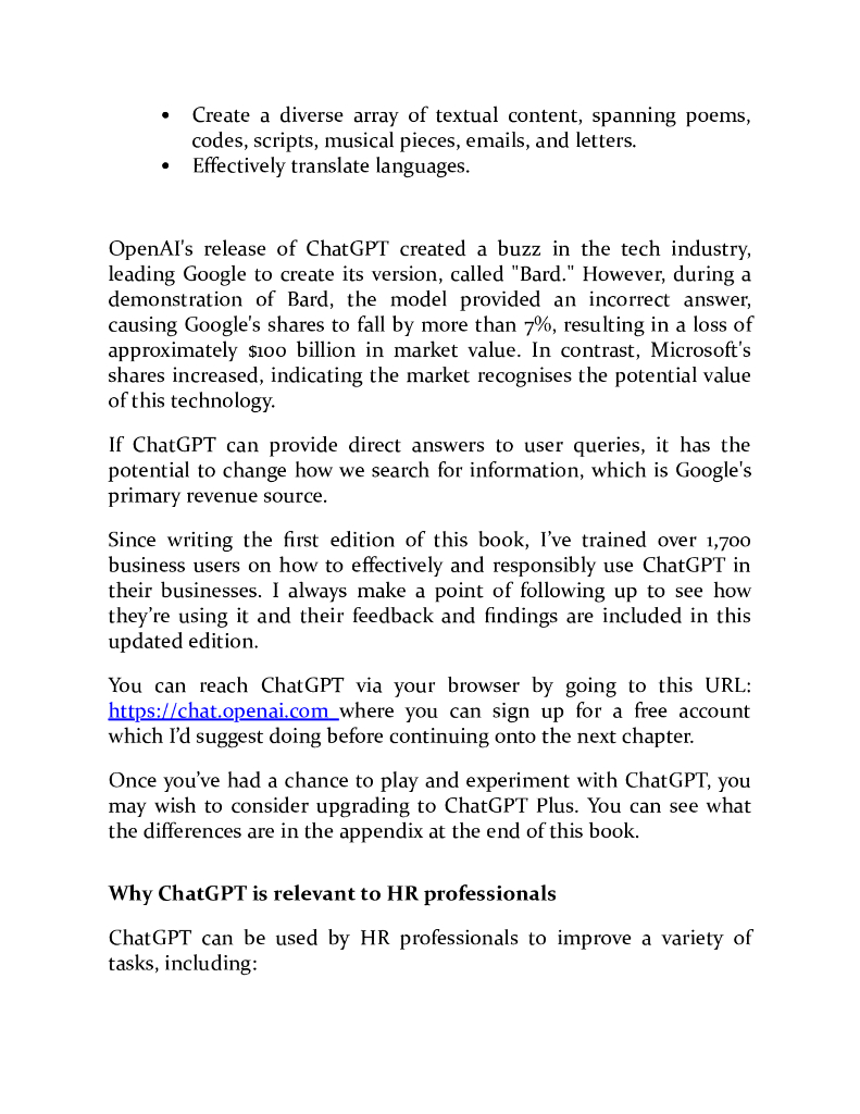 Matt Dunn：2024年用人工智能赋能HR：ChatGPT在人力资源专业人士中的深入指南报告（英文版）_第9页