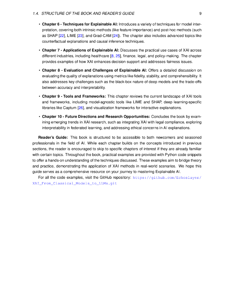 可解释人工智能综合指南：从经典模型到大规模语言模型（英文版）_第9页