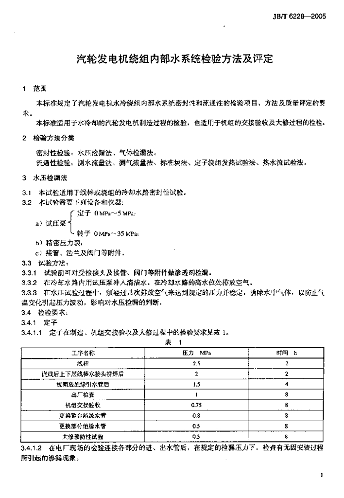 JB/T 6228-2005 标准预览