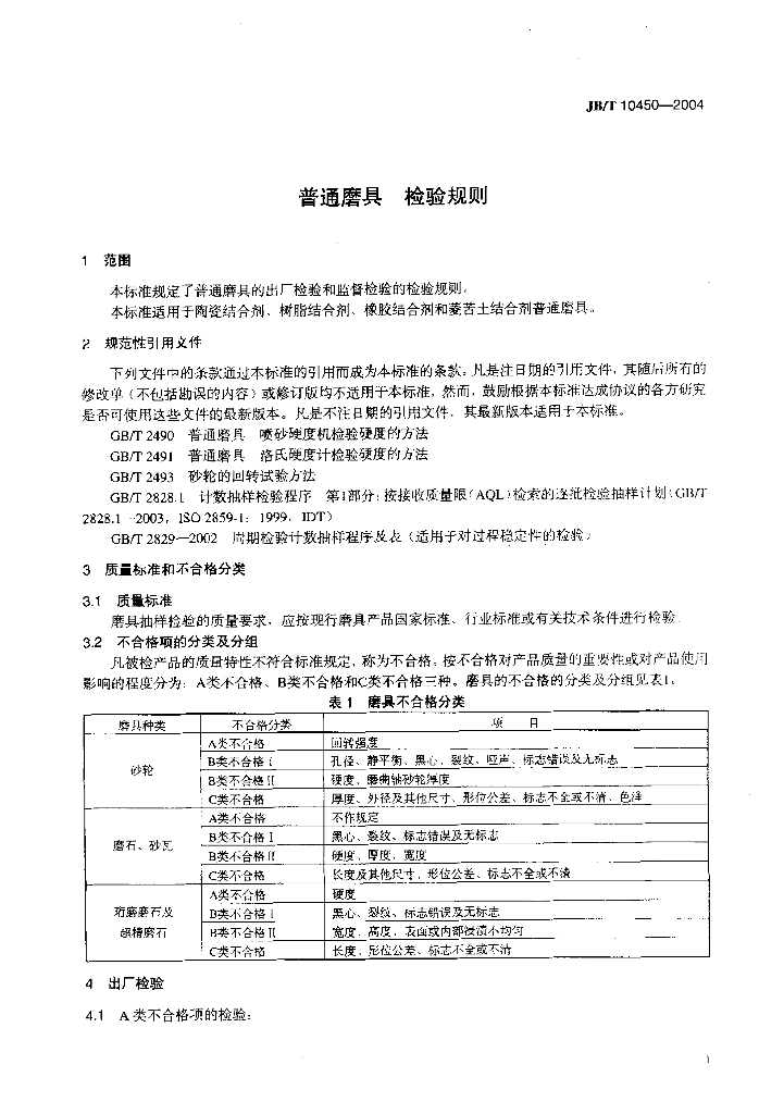 JB/T 10450-2004 标准预览