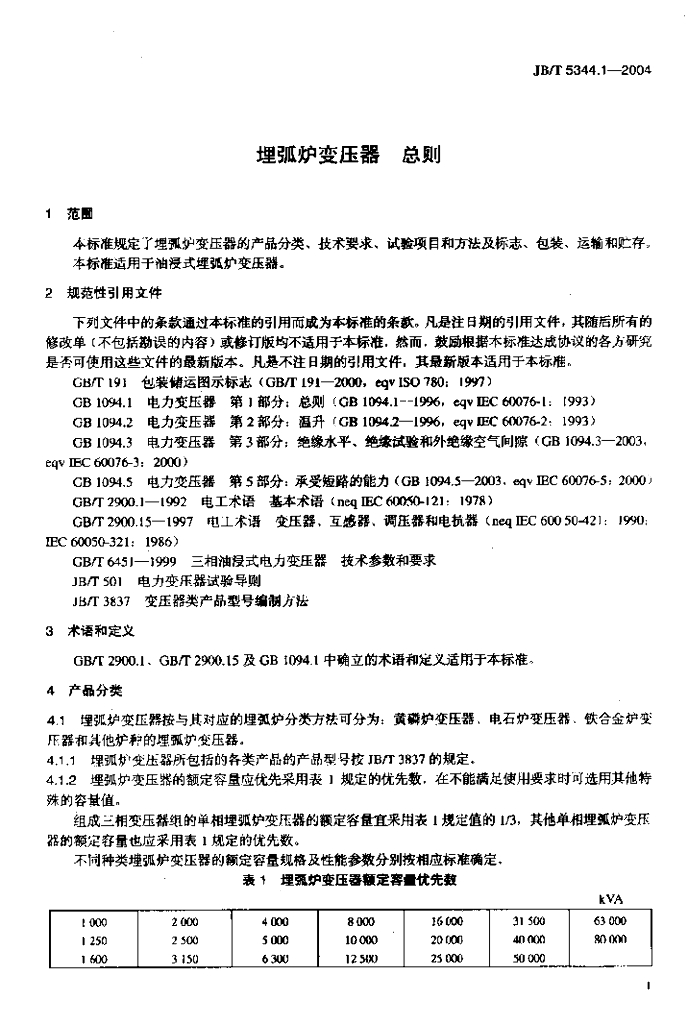 JB/T 5344.1-2004 标准预览