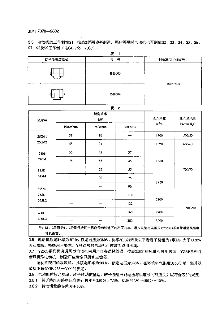 JB/T 7078-2002 标准预览