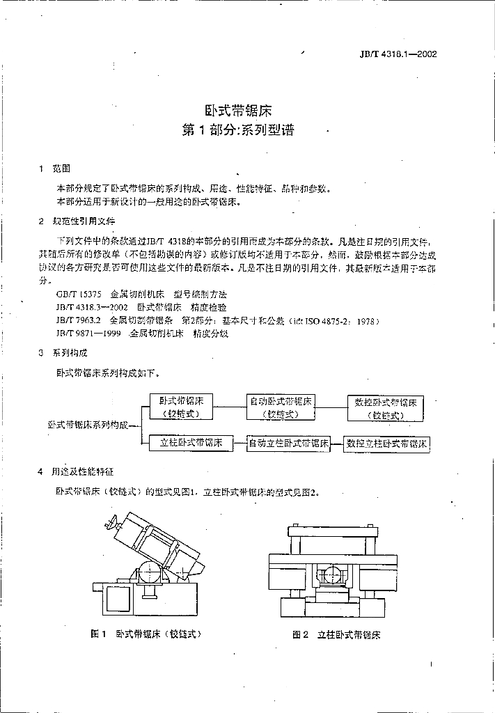 JB/T 4318.1-2002 标准预览