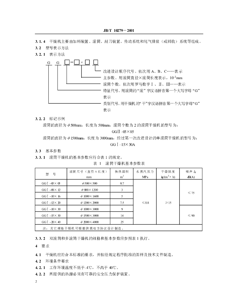JB/T 10279-2001 标准预览