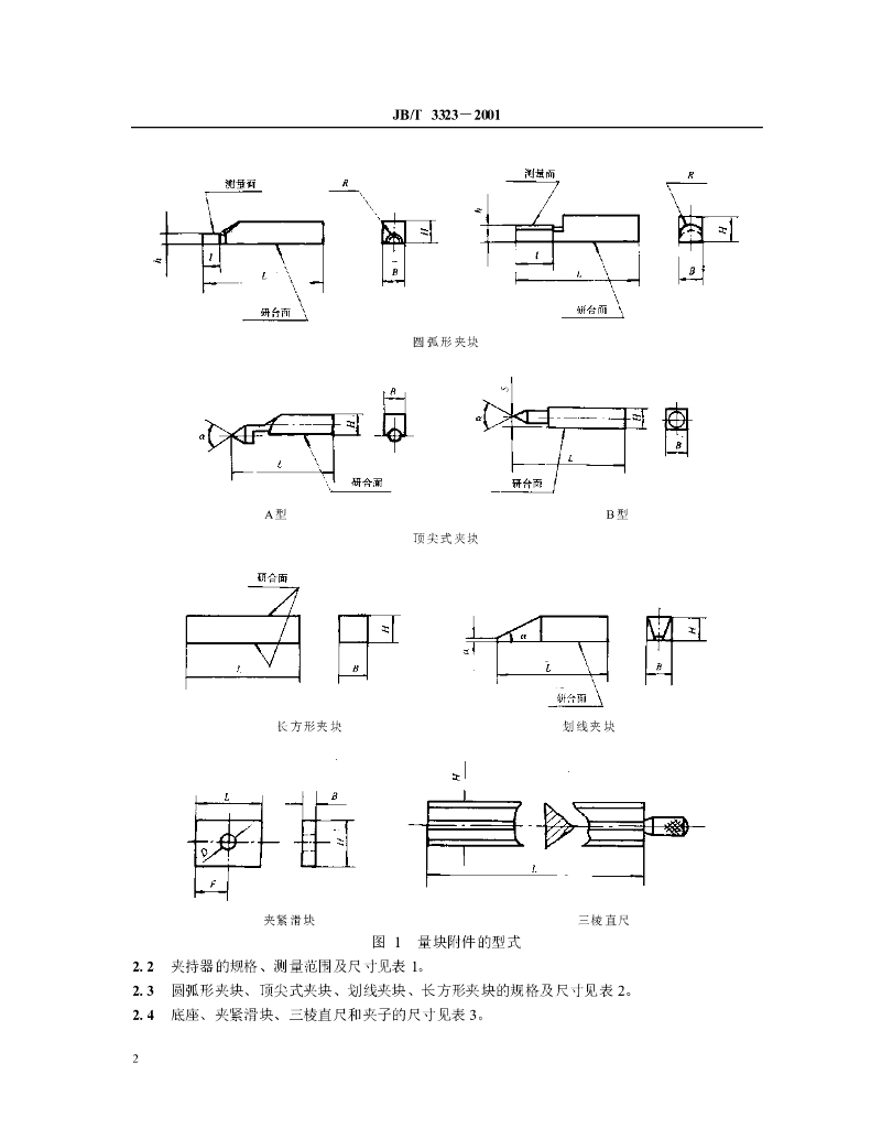 JB/T 3323-2001 标准预览