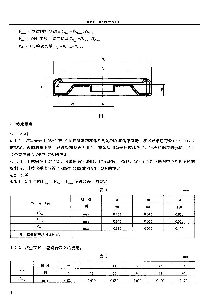 JB/T 10239-2001 标准预览