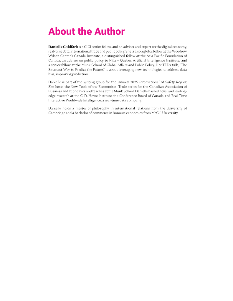 加拿大国际治理创新中心（CIGI）：2025年数字数据和高级人工智能，用于富裕的全球情报特别报告（英文版）_第6页