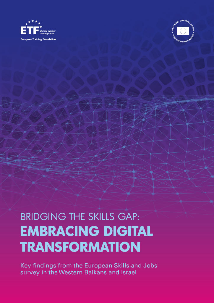 欧洲培训基金会ETF：2024年弥合技能差距：拥抱<em>数字化转型</em>报告（英文版） 海报