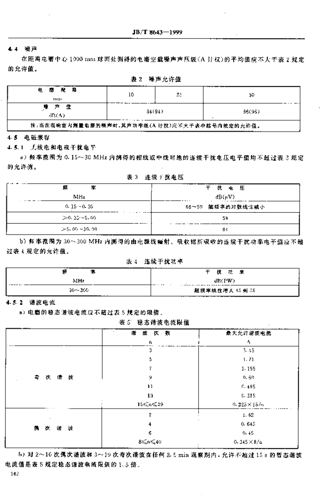 JB/T 8643-1999 标准预览