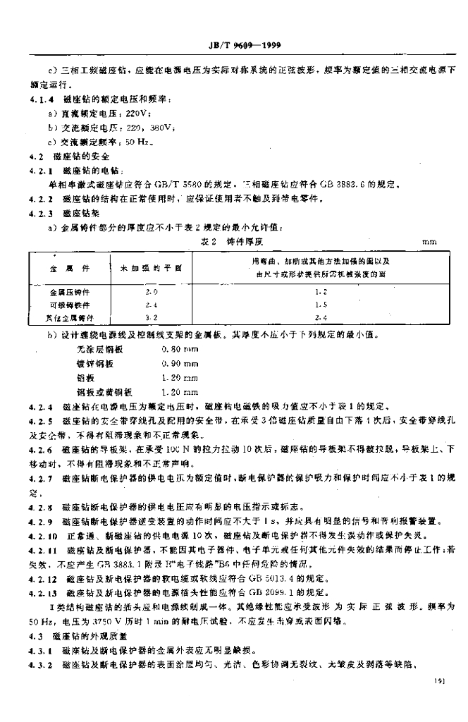 JB/T 9609-1999 标准预览
