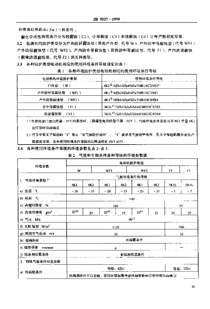 JB/T 9537-1999 标准预览
