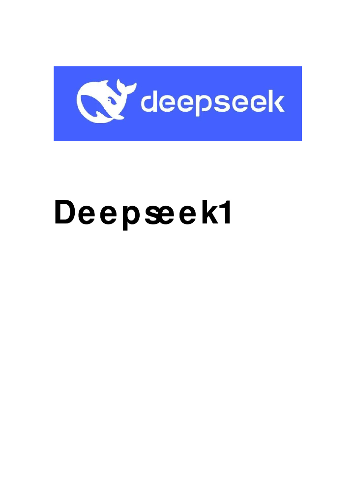 DeepSeek1小时快速<em>入门</em>（适合零基础小白） 海报