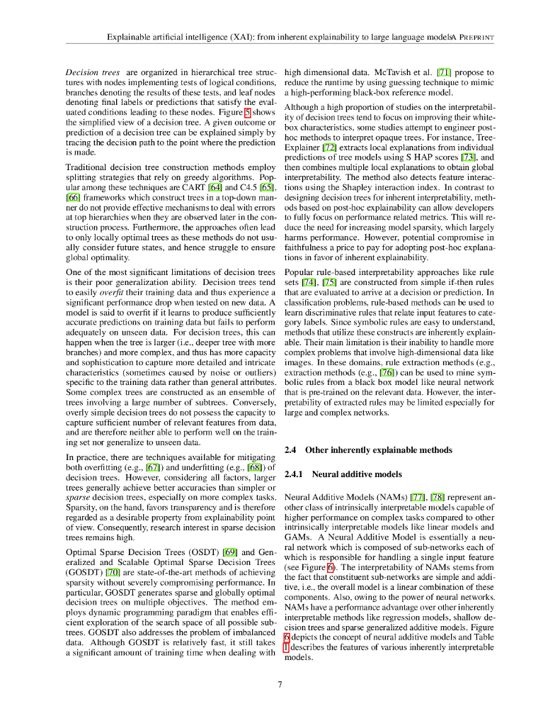 可解释人工智能（XAI）：从内在可解释性到大语言模型（英文版）_第7页