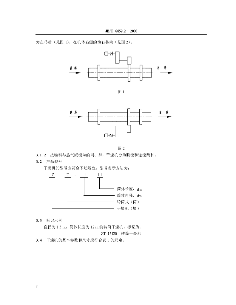 JB/T 8852.2-2000 标准预览