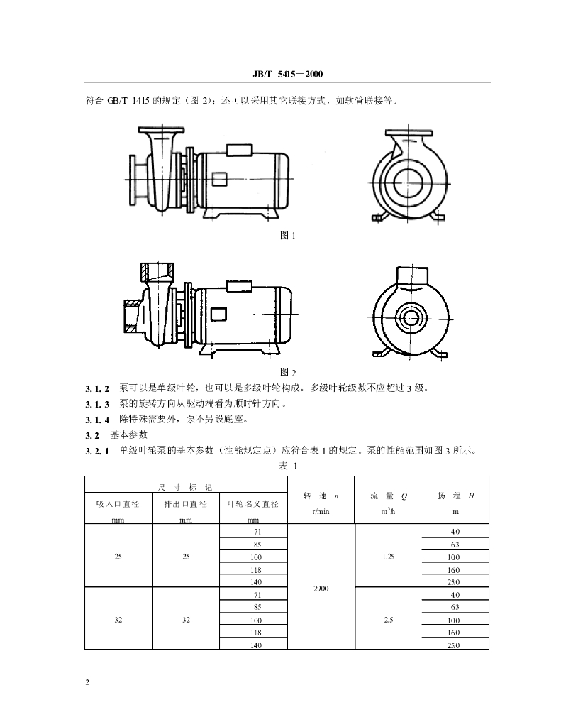 JB/T 5415-2000 标准预览