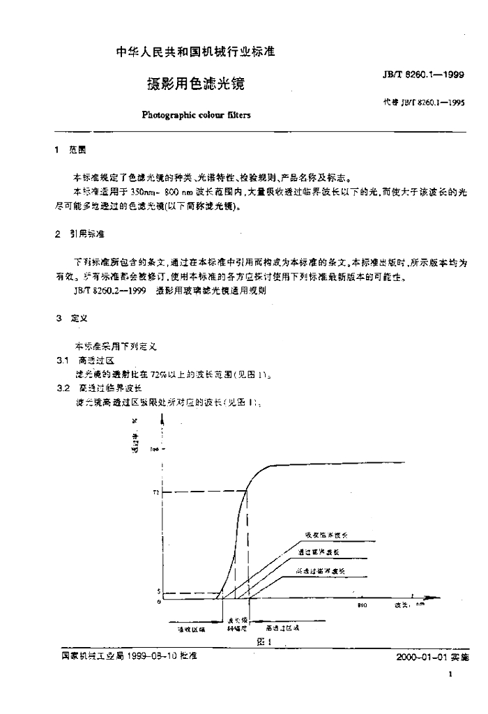 JB/T 8260.1-1999 标准预览