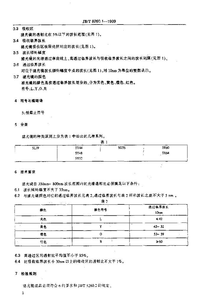 JB/T 8260.1-1999 标准预览