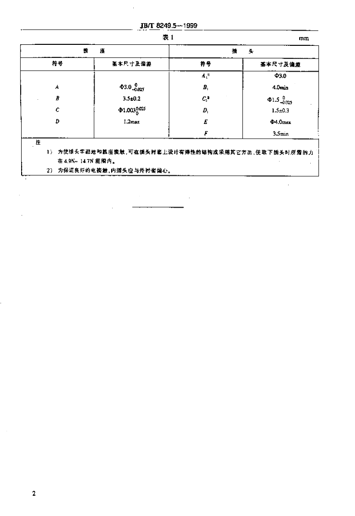 JB/T 8249.5-1999 标准预览