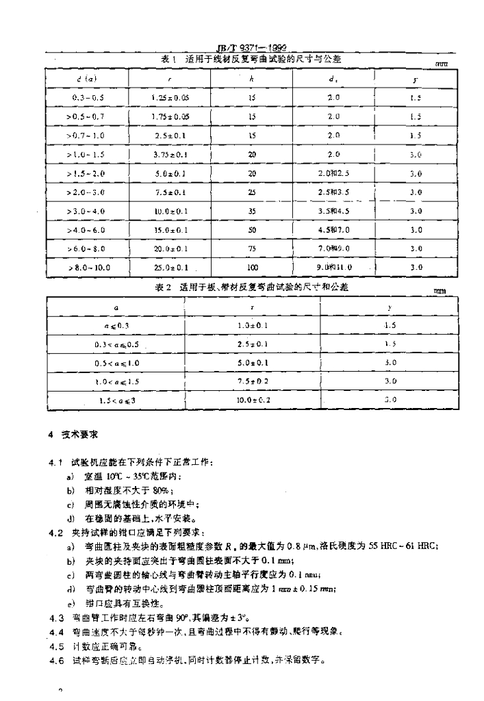 JB/T 9371-1999 标准预览