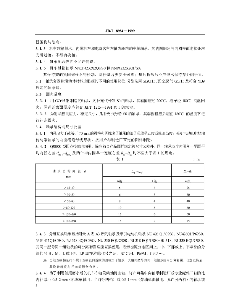 JB/T 8924-1999 标准预览