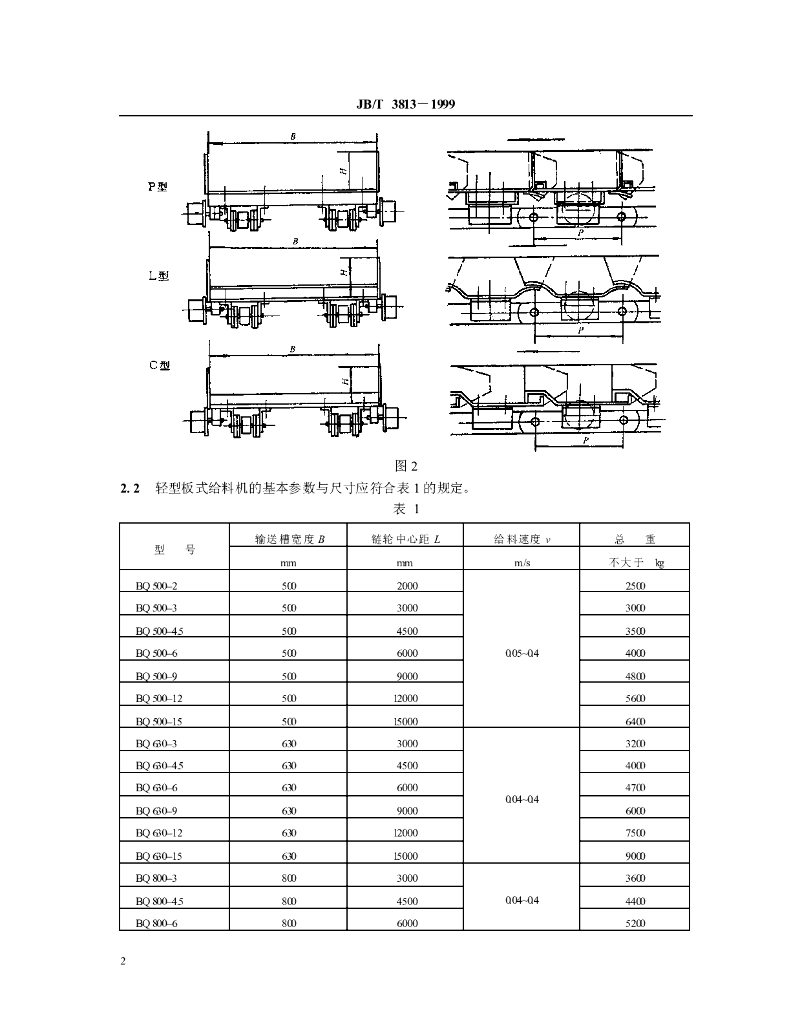 JB/T 3813-1999 标准预览