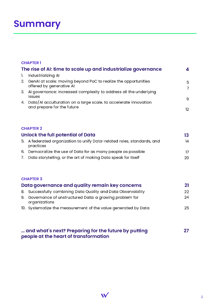 Wavestone ：2025年数据与AI雷达：掌握数据与人工智能转型的10大挑战研究报告（英文版）_第2页