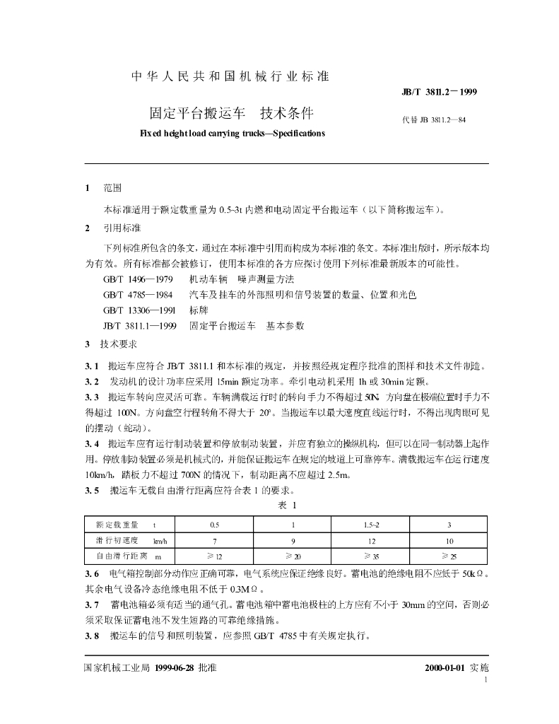 JB/T 3811.2-1999 标准预览