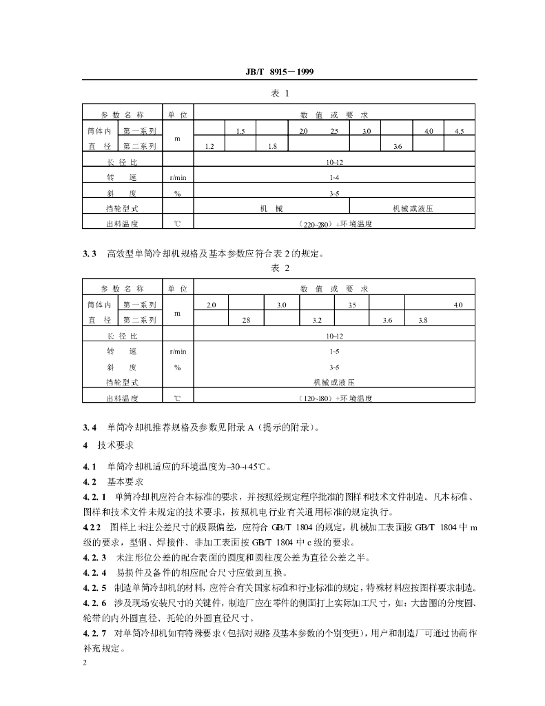 JB/T 8915-1999 标准预览