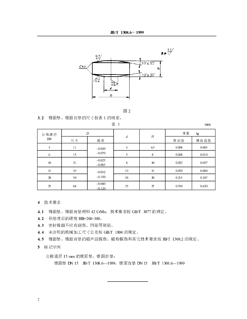 JB/T 1308.6-1999 标准预览