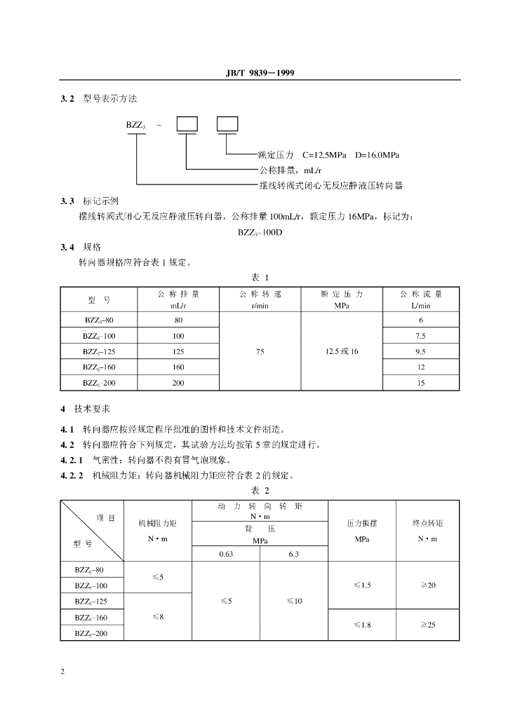 JB/T 9839-1999 标准预览