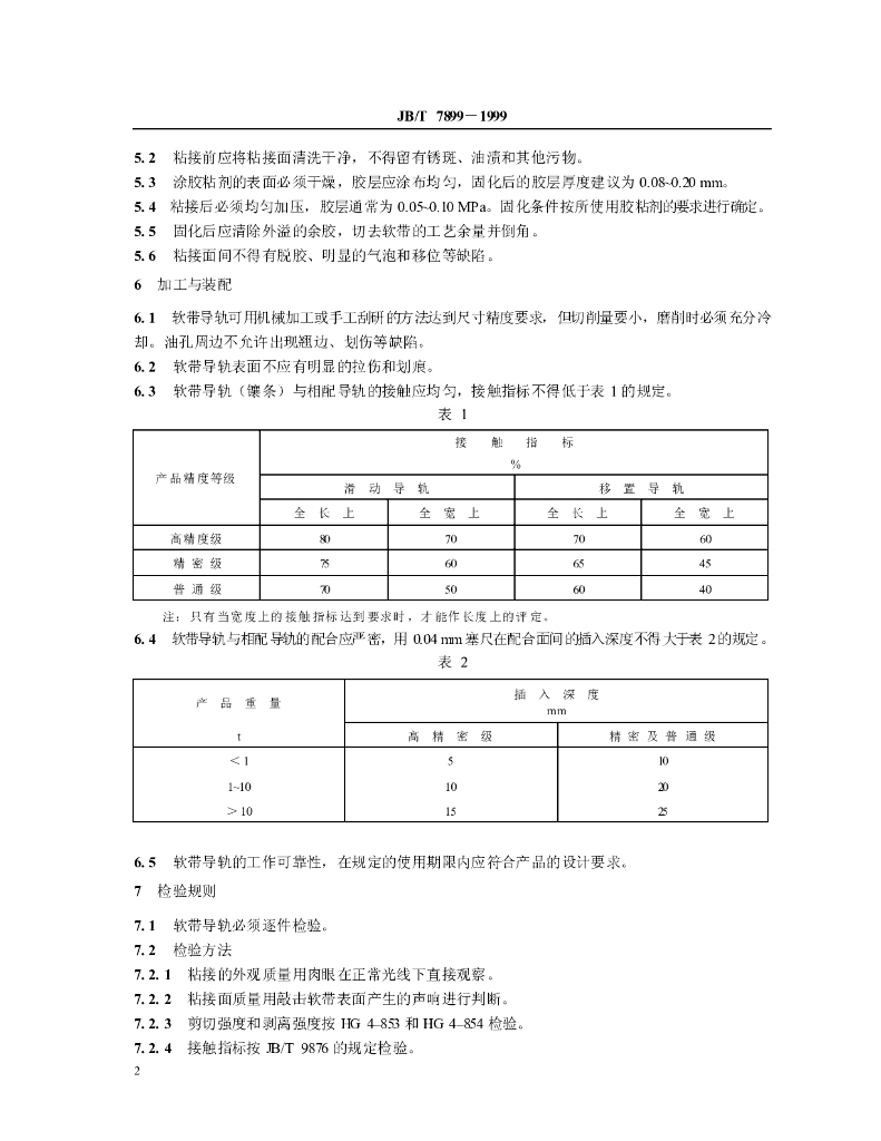 JB/T 7899-1999 标准预览