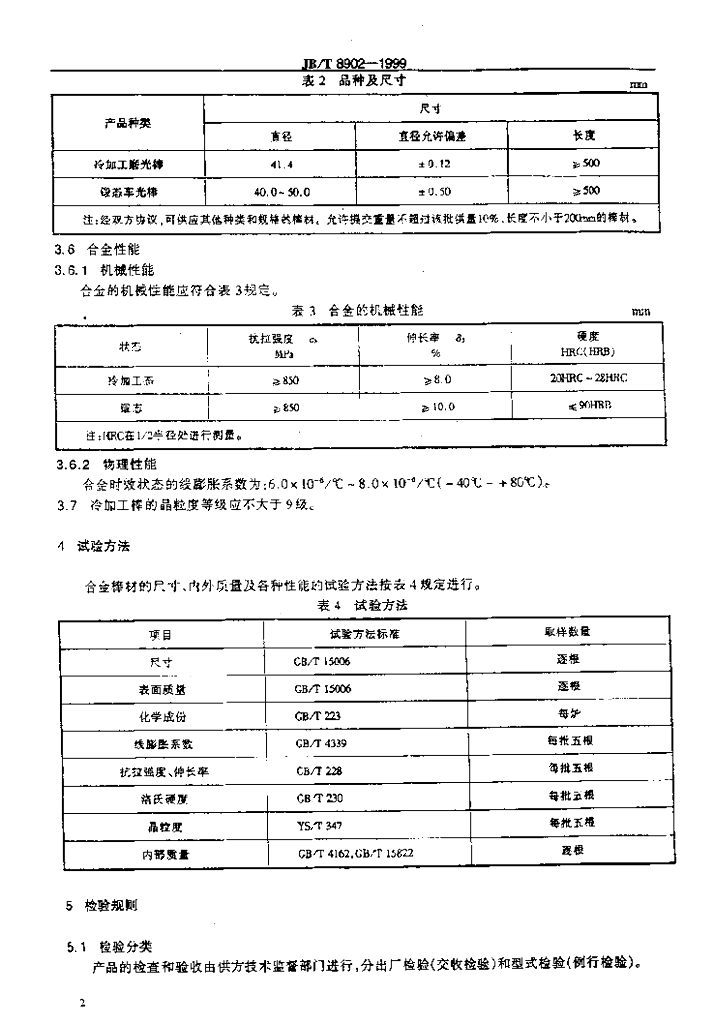 JB/T 8902-1999 标准预览
