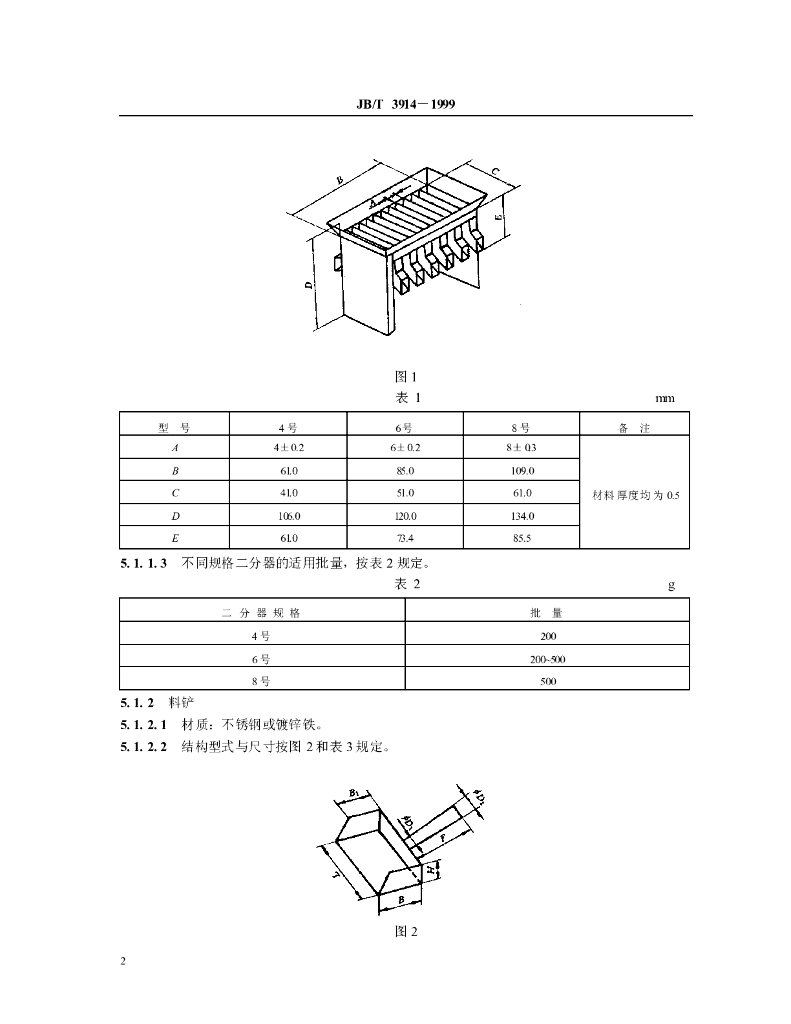 JB/T 3914-1999 标准预览