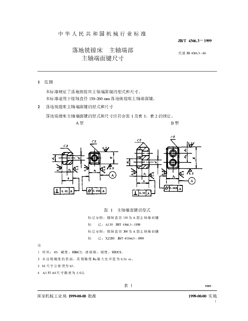 JB/T 4366.3-1999 标准预览