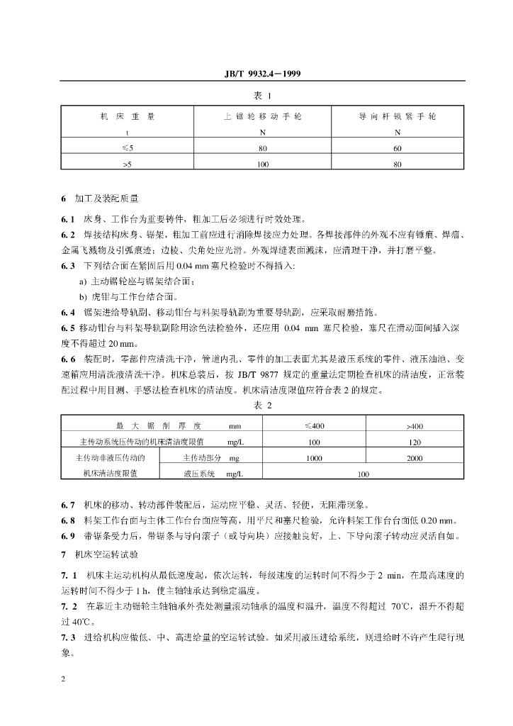 JB/T 9932.4-1999 标准预览