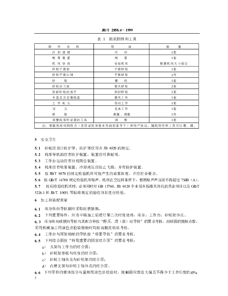 JB/T 2858.4-1999 标准预览
