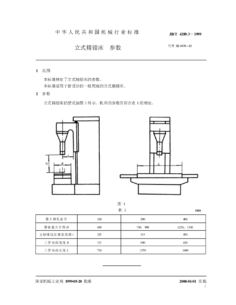 JB/T 4289.3-1999 标准预览