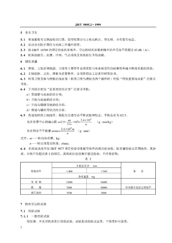 JB/T 9895.2-1999 标准预览