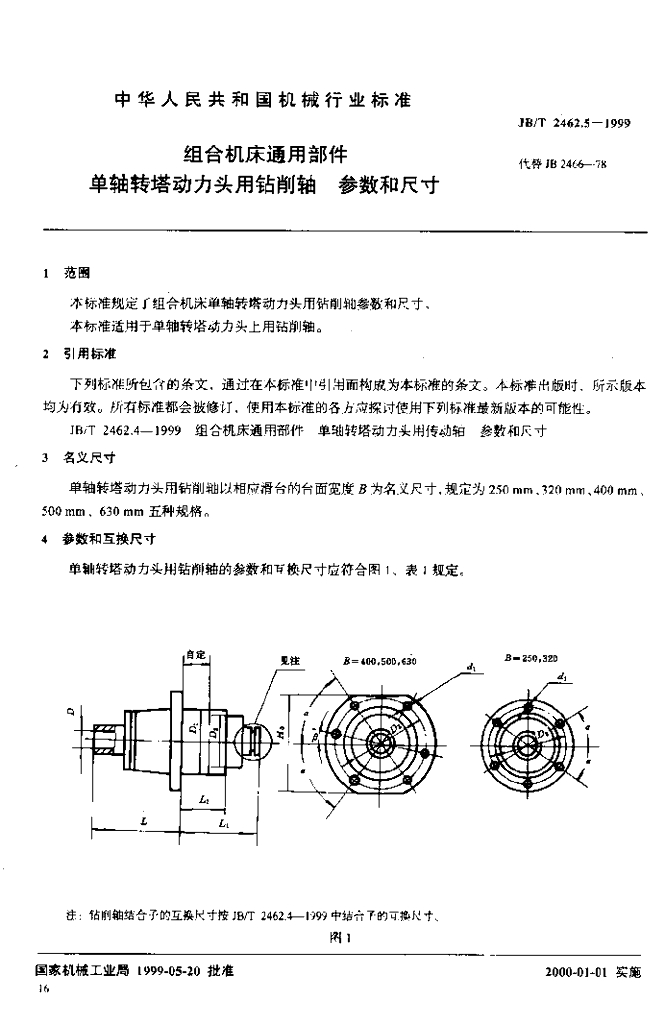 JB/T 2462.5-1999 标准预览