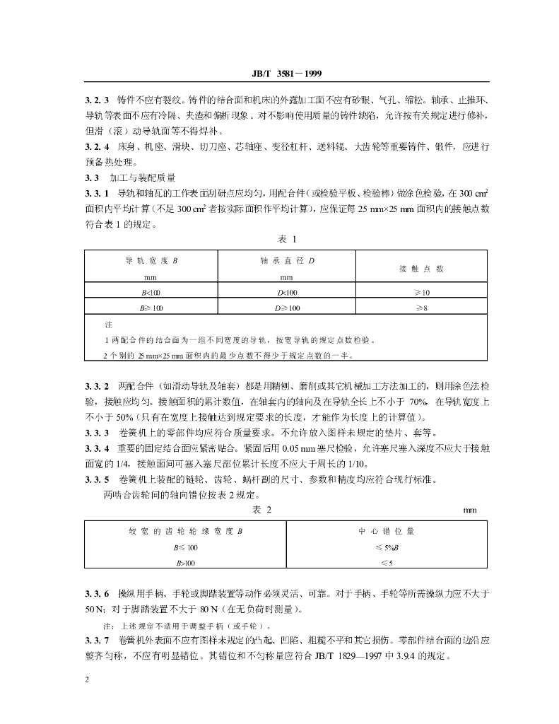 JB/T 3581-1999 标准预览