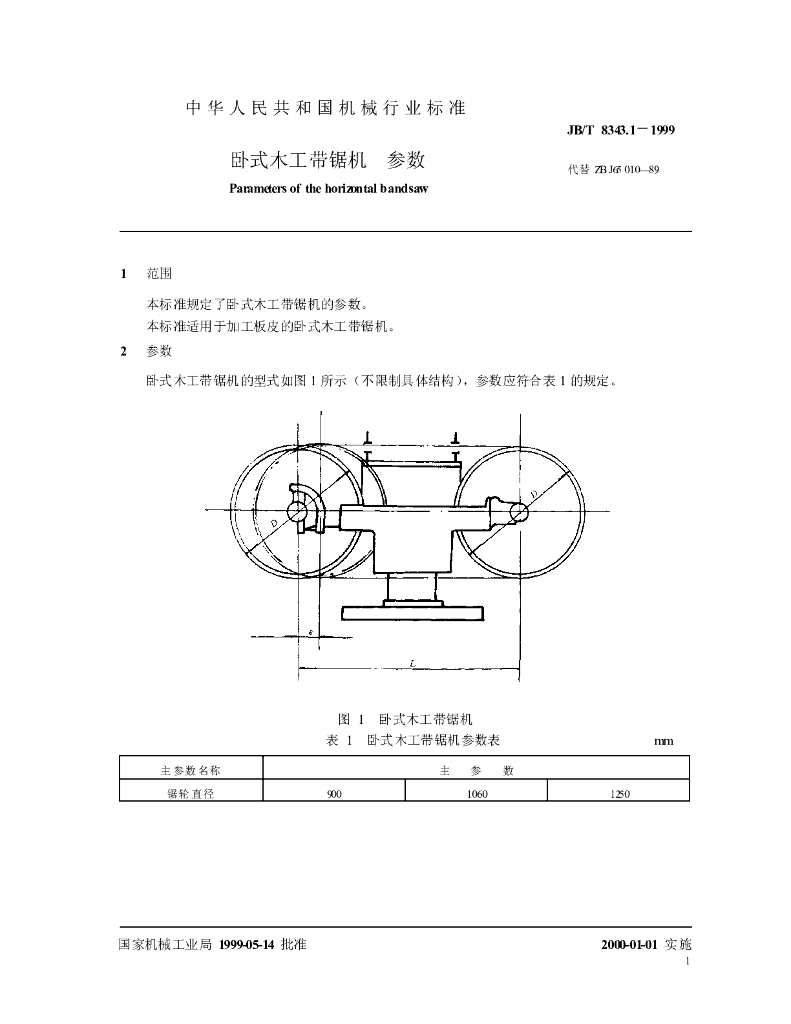JB/T 8343.1-1999 标准预览